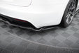 Maxton Design Rear Splitter (with vertical bars) V.2 Tesla Model S Plaid Mk1 Facelift