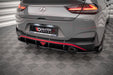 Maxton Design Street Pro Rear Side Splitters + Flaps Hyundai I30 Fastback N-Line Mk3 Facelift