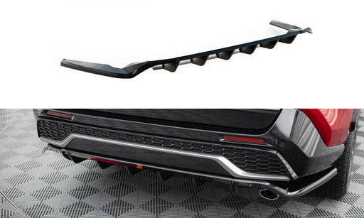 Maxton Design Rear Splitter (with vertical bars) Toyota RAV4 GR Sport Mk5