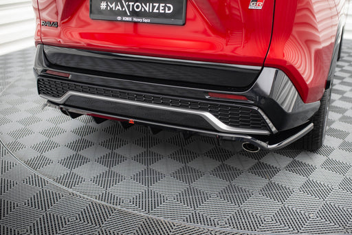 Maxton Design Rear Splitter (with vertical bars) Toyota RAV4 GR Sport Mk5