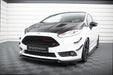 Maxton Design Front Splitter V.4 Ford Fiesta ST Mk7 Facelift