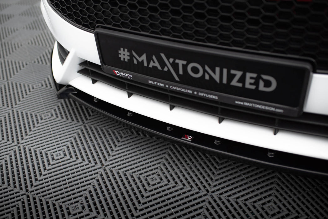 Maxton Design Front Splitter V.4 Ford Fiesta ST Mk7 Facelift