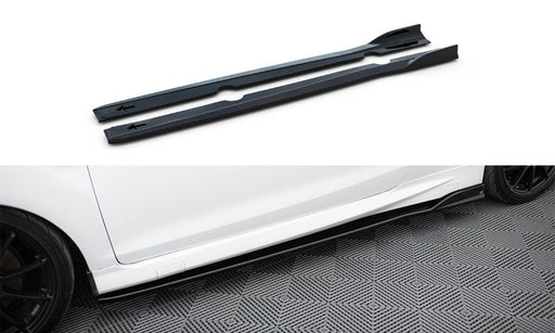 Maxton Design Side Skirts Diffusers V.3 Ford Fiesta ST / ST-Line Mk7