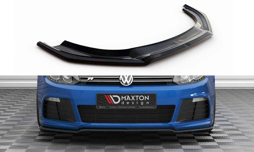 Maxton Design Front Splitter V.2 Volkswagen Golf R Mk6