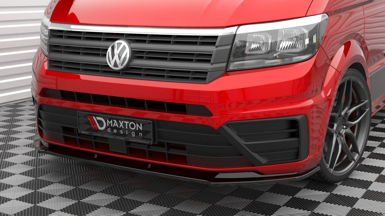 Maxton Design Front Splitter V.1 Volkswagen Crafter Mk2