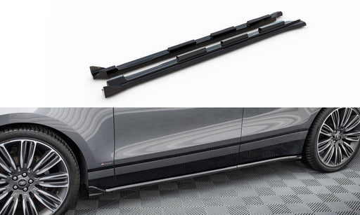 Maxton Design Side Skirts Diffusers Land Rover Range Rover Velar R-Dynamic Mk1