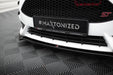 Maxton Design Front Splitter V.5 Ford Fiesta ST Mk7 Facelift