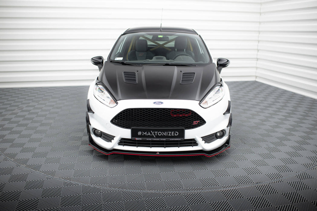 Maxton Design Front Splitter V.5 Ford Fiesta ST Mk7 Facelift