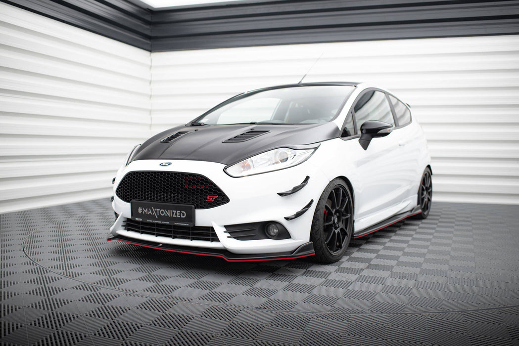 Maxton Design Front Splitter V.5 Ford Fiesta ST Mk7 Facelift