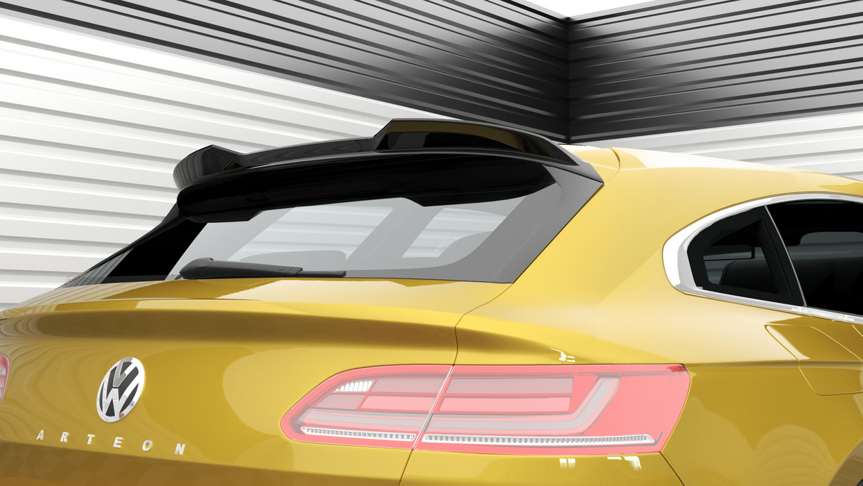 Maxton Design Spoiler Cap 3D Volkswagen Arteon Shooting Brake R-Line Mk1 Facelift