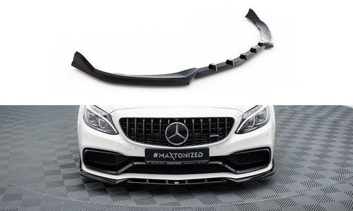 Maxton Design Front Splitter V.2 Mercedes-AMG C63 Sedan / Estate W205 / S205