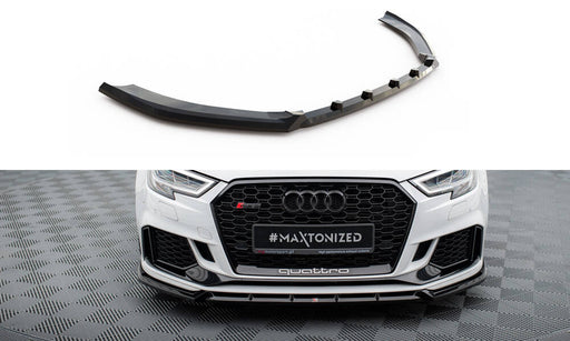 Maxton Design Front Splitter V.3 Audi RS3 Sedan 8V Facelift