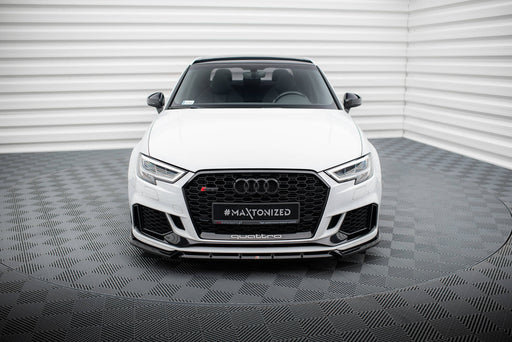 Maxton Design Front Splitter V.3 Audi RS3 Sedan 8V Facelift