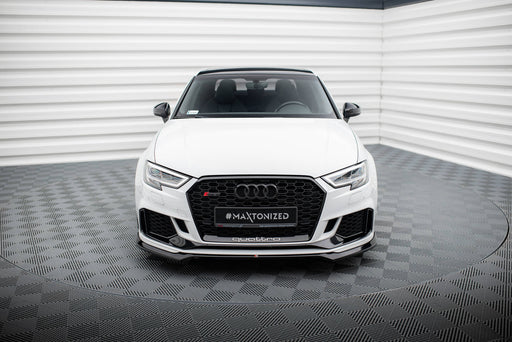 Maxton Design Front Splitter V.5 Audi RS3 Sedan 8V Facelift