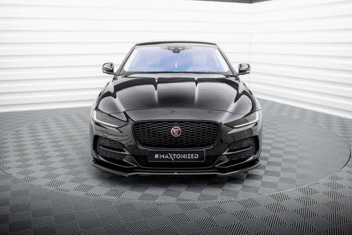 Maxton Design Front Splitter V.1 Jaguar XE X760 Facelift