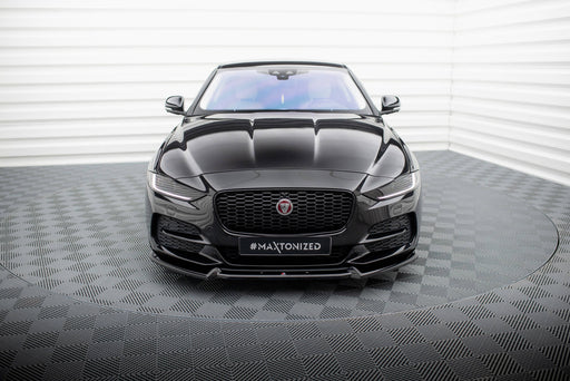 Maxton Design Front Splitter V.2 Jaguar XE X760 Facelift