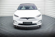 Maxton Design Front Splitter V.1 Tesla Model X Mk1 Facelift