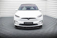 Maxton Design Front Splitter V.2 Tesla Model X Mk1 Facelift