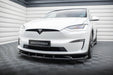 Maxton Design Front Splitter V.2 Tesla Model X Mk1 Facelift