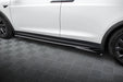 Maxton Design Side Skirts Diffusers Tesla Model X Mk1 Facelift