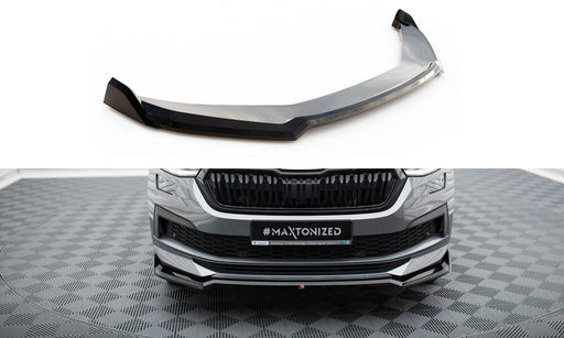 Maxton Design Front Splitter V.2 Skoda Kodiaq Sportline Mk1 Facelift