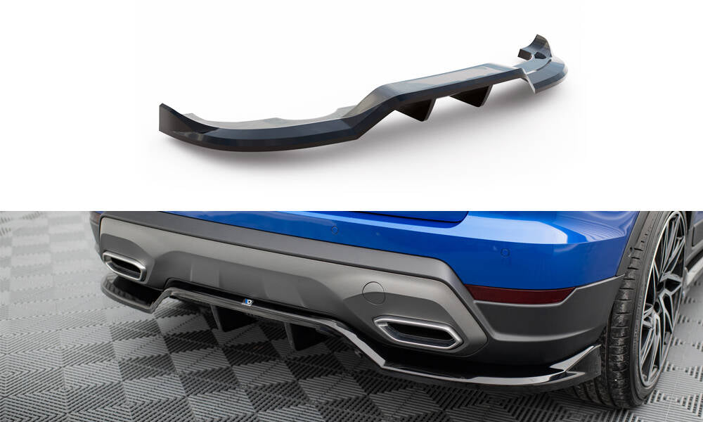 Maxton Design Rear Splitter (with vertical bars) Seat Arona FR Mk1 Facelift