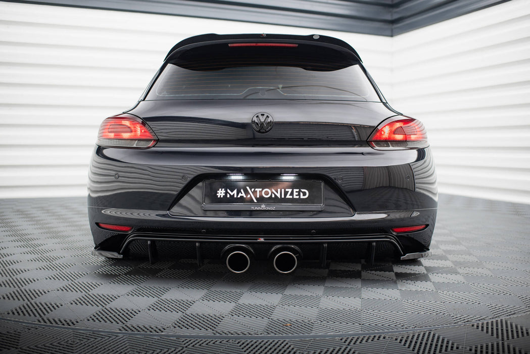 Maxton Design Rear Valance V.2 Volkswagen Scirocco Mk3 (R32 Exhaust)