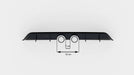 Maxton Design Rear Valance V.2 Volkswagen Scirocco Mk3 (R32 Exhaust)