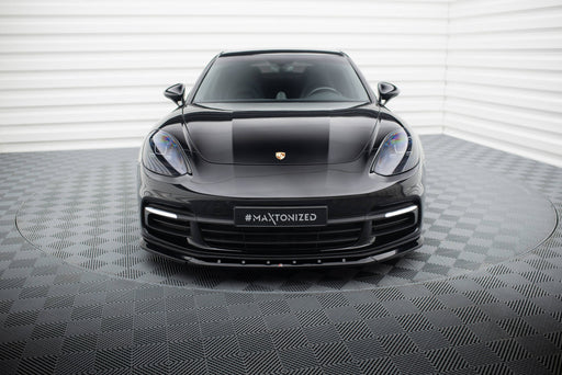 Maxton Design Front Splitter V.1 Porsche Panamera E-Hybrid / Panamera 4S 971