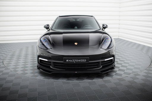 Maxton Design Front Splitter V.2 Porsche Panamera E-Hybrid / Panamera 4S 971