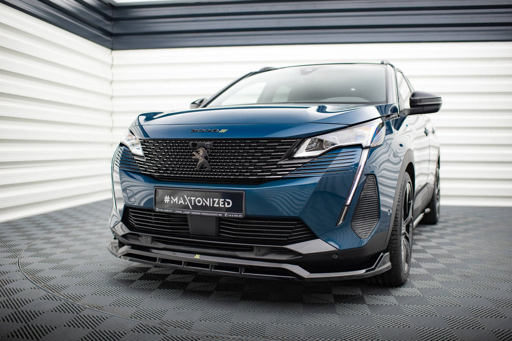 Maxton Design Front Splitter Peugeot 3008 GT-Line Mk2 Facelift