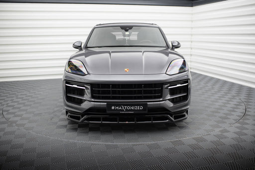 Maxton Design Front Splitter Porsche Cayenne Mk3 Facelift