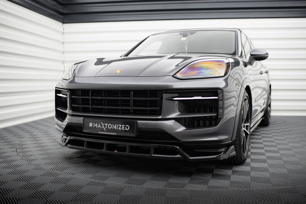 Maxton Design Front Splitter Porsche Cayenne Mk3 Facelift