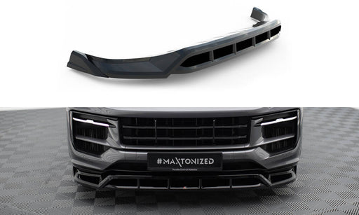 Maxton Design Front Splitter Porsche Cayenne Mk3 Facelift