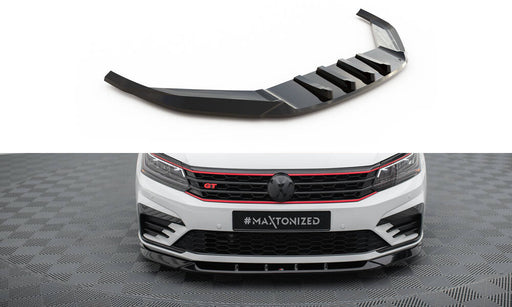 Maxton Design Front Splitter V.2 Volkswagen Passat GT B8 Facelift USA