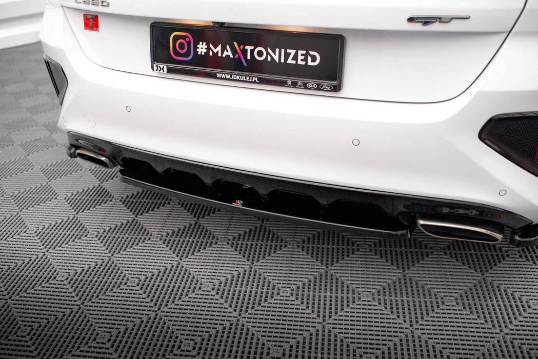 Maxton Design Rear Splitter for Kia Ceed GT Mk3