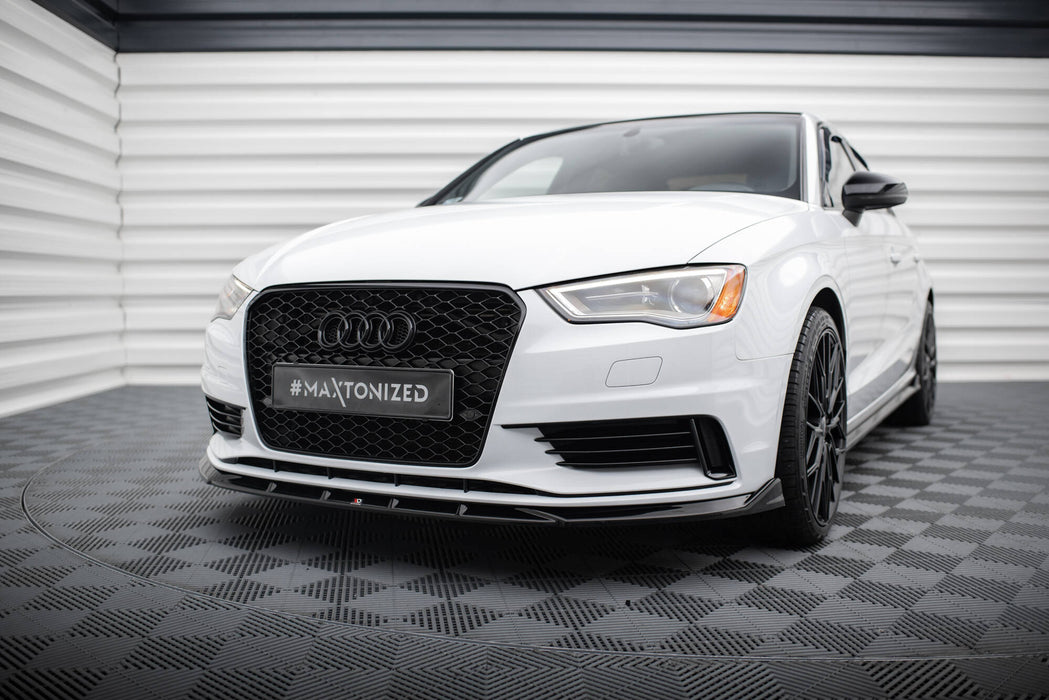 Maxton Design Front Splitter V.1 Audi A3 Sedan 8V