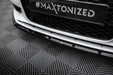 Maxton Design Front Splitter V.1 Audi A3 Sedan 8V