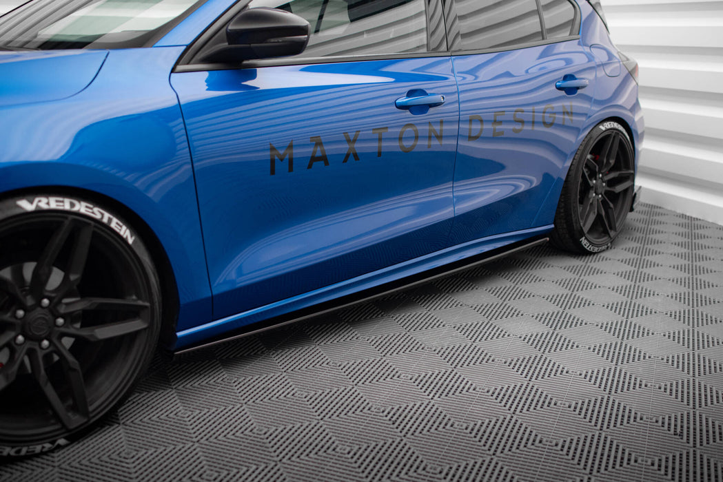 Maxton Design Side Skirts Diffusers V.2 Ford Focus ST / ST-Line Mk4