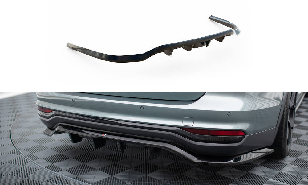 Maxton Design Rear Splitter (with vertical bars) Audi A6 Allroad C8