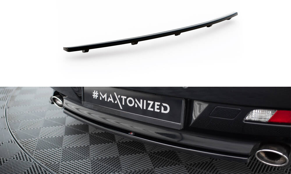 Maxton Design Rear Splitter (with vertical bars) BMW 6 Coupe / Cabrio E63 / E64