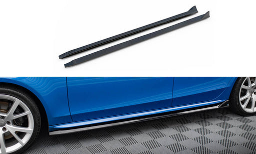 Maxton Design Side Skirts Diffusers V.4 Audi A4 / A4 S-Line / S4 B8