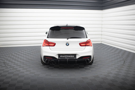 Maxton Design Rear Valance BMW 1 M-Pack F20 Facelift (Single side dual exhaust version)