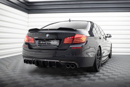 Maxton Design Rear Valance V.2 BMW 5 M-Pack F10 / F11 (Version with two double exhausts)