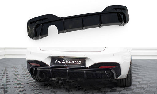 Maxton Design Rear Valance BMW 1 M-Pack F20 Facelift (Version with single exhaust on one side)