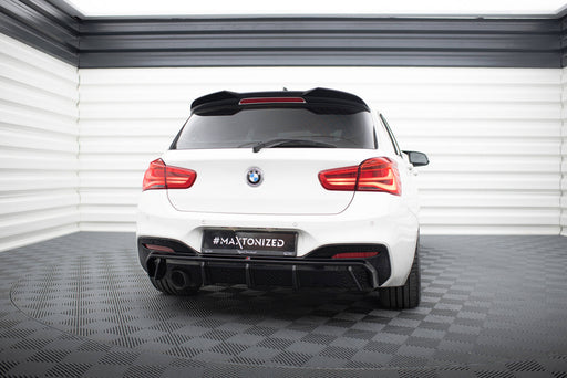 Maxton Design Rear Valance BMW 1 M-Pack F20 Facelift (Version with single exhaust on one side)