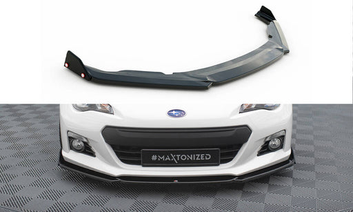 Maxton Design Front Splitter V.1 + Flaps Subaru BRZ