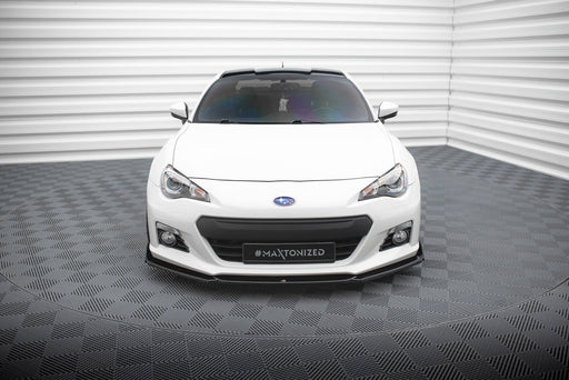 Maxton Design Front Splitter V.1 + Flaps Subaru BRZ