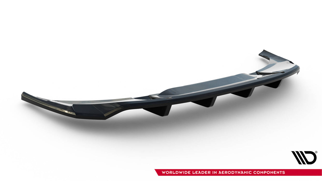 Maxton Design Rear Splitter (with vertical bars) Audi e-Tron S-Line