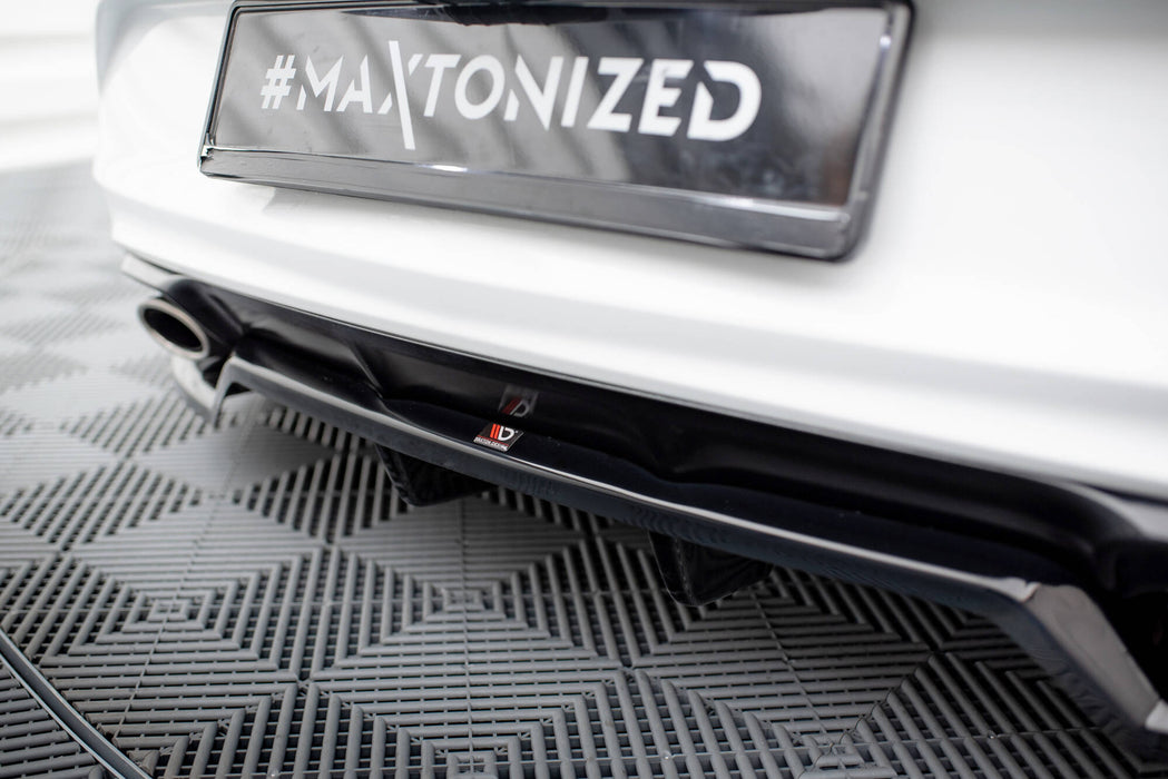 Maxton Design Rear Splitter (with vertical bars) Opel Cascada